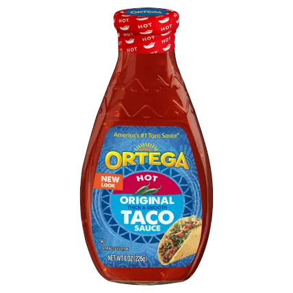 Taco Sauce, Original, Thick & Smooth, Hot