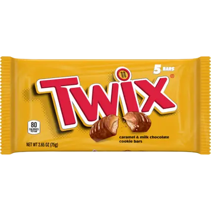 Mars Twix Bars Fun Size 5 Pk