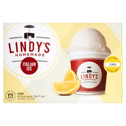Lindy's Italian Ice Lemon