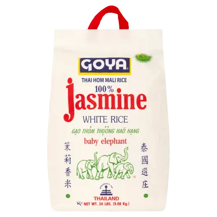 100% Jasmine White Rice