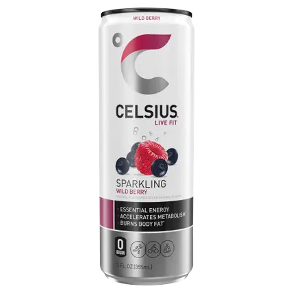 Sparkling Wild Berry, Energy Drink