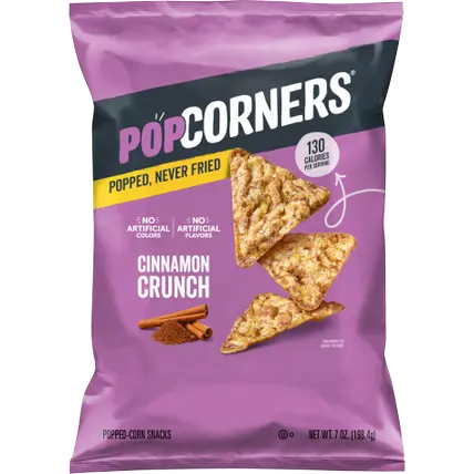 Popped-Corn Snack, Cinnamon Crunch