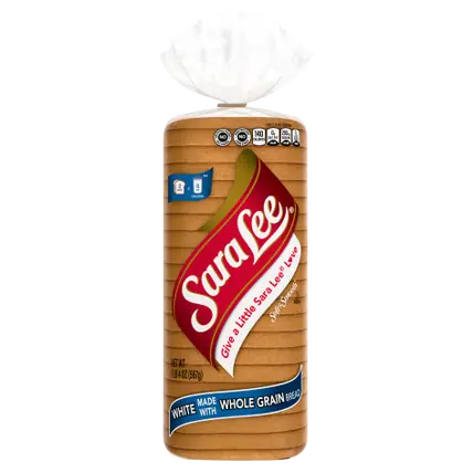 White made with Whole Grain Bread