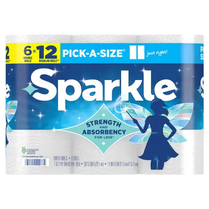 Pick-A-Size Paper Towels With Thirst Pockets