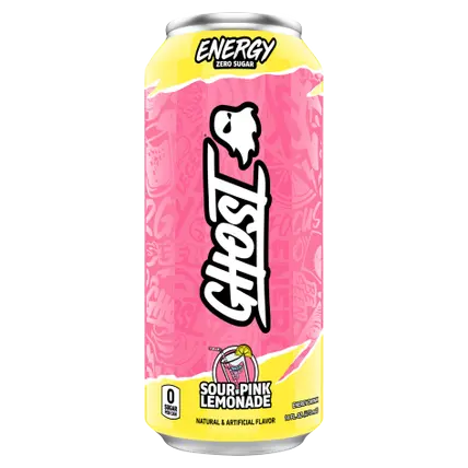 Energy Drink, Zero Sugar, Sour Pink Lemonade