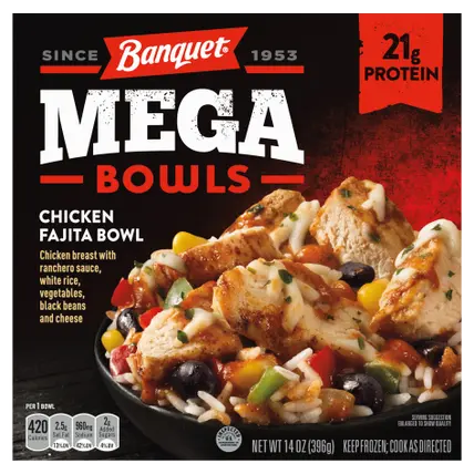 Chicken Fajita, Frozen Meal