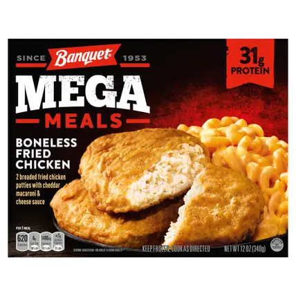 Boneless Fried Chicken, Frozen Meal