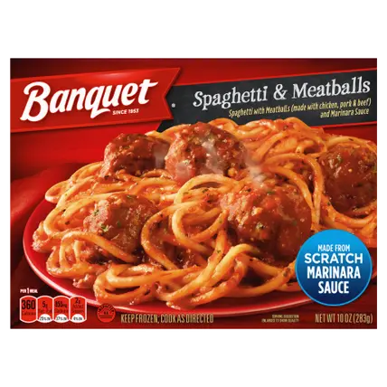 Classic Spaghetti and Meatballs, Frozen Meal