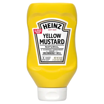 100% Natural Yellow Mustard