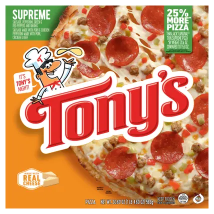 Pizzeria Style Crust Supreme Pizza