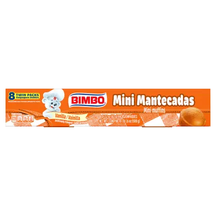 Mantecadas Mini Vanilla Muffins