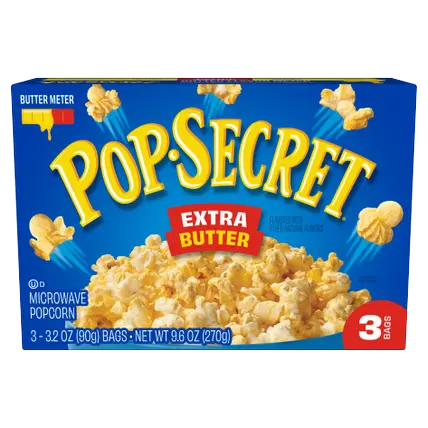 POPSECRET EXTRA BUTTER 3CT