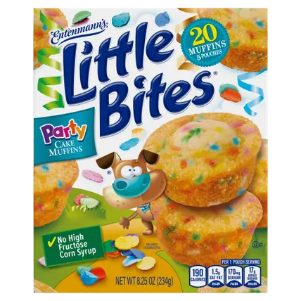 Little Bites Party Cake Mini Muffins