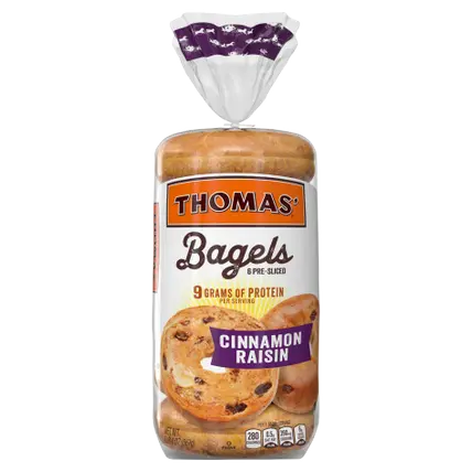 Cinnamon Raisin Bagels