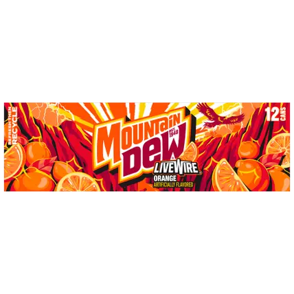 Citrus with Orange Natural and Artificial Flavor Soda