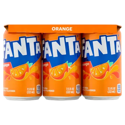 Orange Soda Fruit Flavored Soft Drink