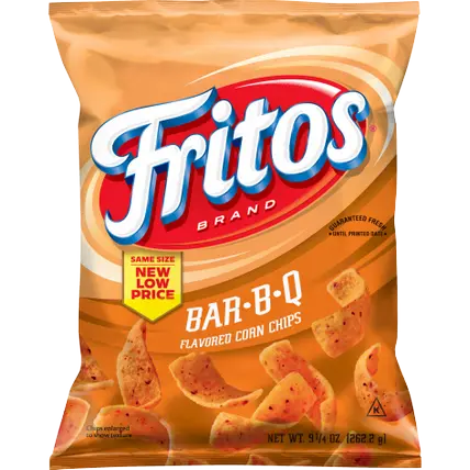 Corn Chips, Bar-B-Q Flavored