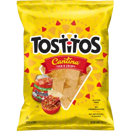 Cantina Tortilla Chips, Thin & Crispy