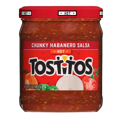 Salsa, Chunky Habanero, Hot
