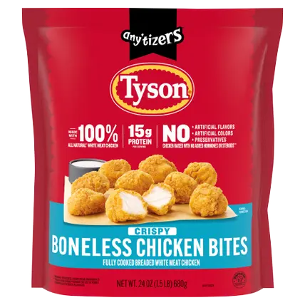 Any'tizers Popcorn Chicken