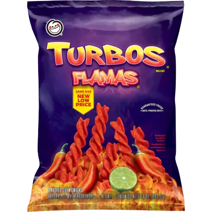 Turbos Flamas Corn Chips