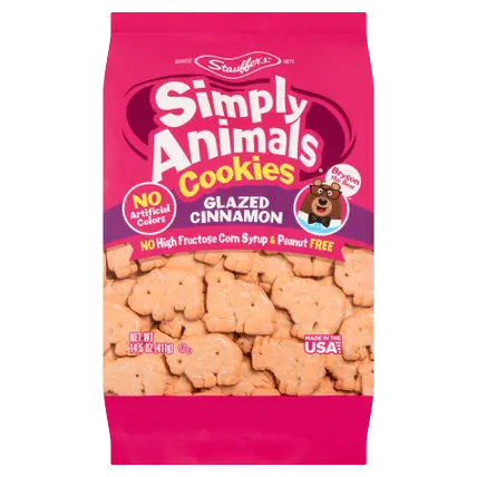 Animal Cookies, Iced