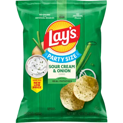 Sour Cream & Onion Potato Chips