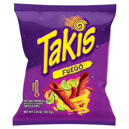 Fuego Rolled Tortilla Chips Bag