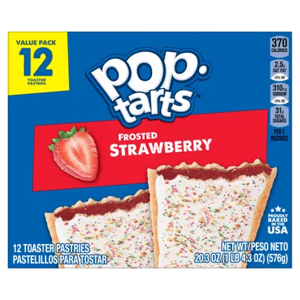 Toaster Pastries, Breakfast Foods, Kids Snacks, Frosted Strawberry