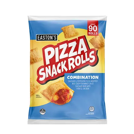 Combination Sausage & Pepperoni Pizza Snack Rolls