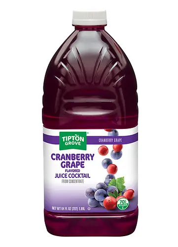 Cran-Grape Juice Cocktail