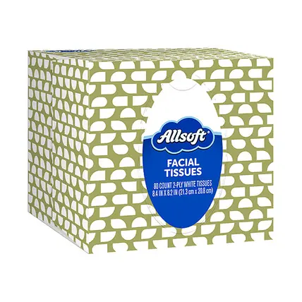 All Soft Facial Tissue Regular Cube