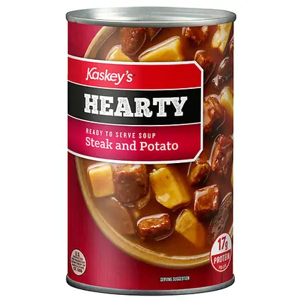 Hearty Steak & Potato Soup