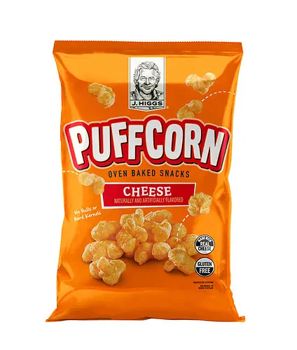 Cheese Flavored Puffcorn Oven Baked Snacks