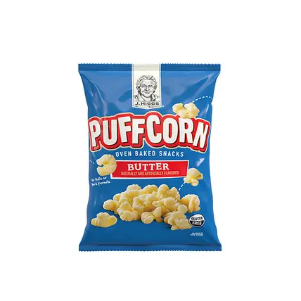 Butter Oven Baked Snacks Puffcorn