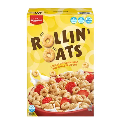 Toasted Oat Cereal Made With Whole Grain Oats