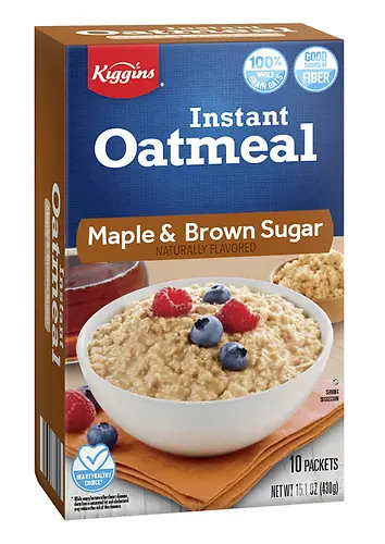 Maple Brown Sugar Instant Oatmeal