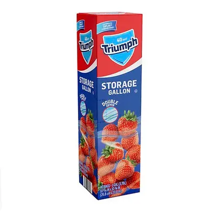 Gallon Size Zip Storage Bag