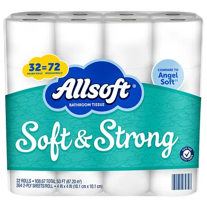 Double Roll Bath Tissue