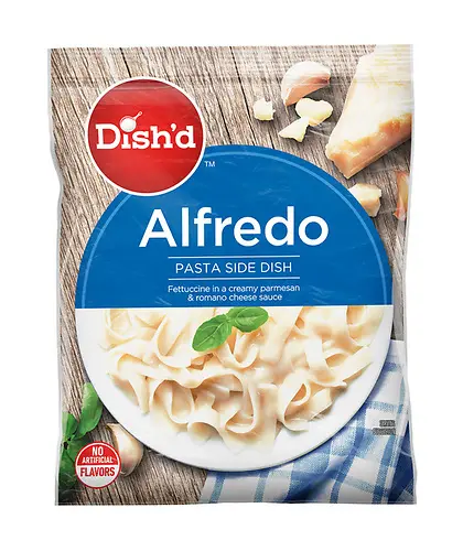 Alfredo Fettuccine In A Creamy Parmesan & Romano Cheese Sauce Pasta Side Dish