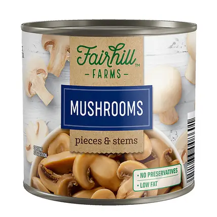 Mushrooms Stems & Pieces