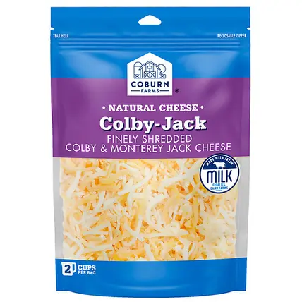 Colby Jack Shredded Cheese