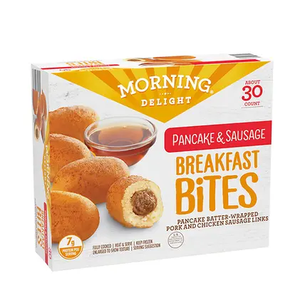 Pancake & Sausage Bites