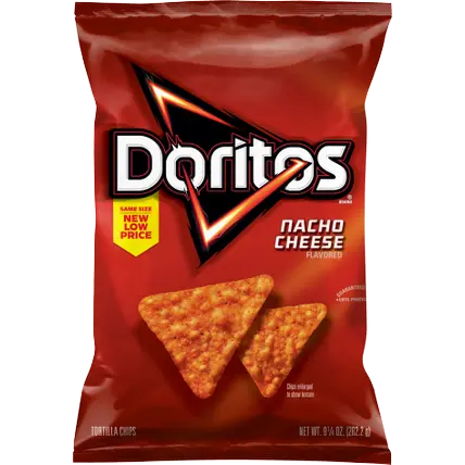 Flavored Tortilla Chips, Nacho Cheese