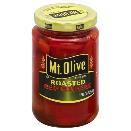 Mt Olive, Red Peppers, Roasted 