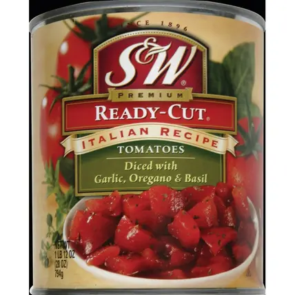 S&W Ital Ready Cut Tomatoes