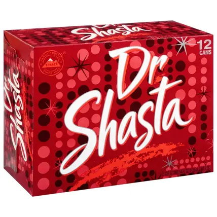 Dr Shasta, Soda, 12 Pack 