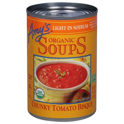 Amy''s , Organic Chunky Tomato Bisque Soups 