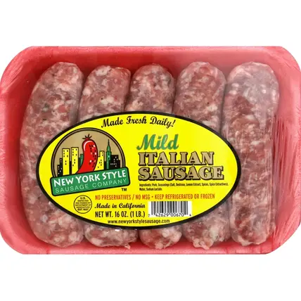 Italian Sausage, Mild