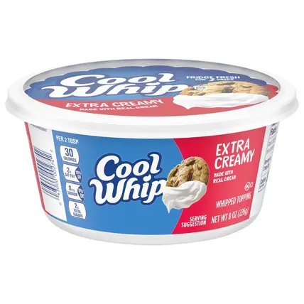 Cool Whip , Whipped Cream, Extra Creamy 
